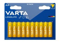 Батарейка Varta Longlife щелочная AA блистер, 10 шт