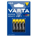 Батарейка Varta Super Heavy Duty  угольно-цинковая AAA блистер, 4 шт