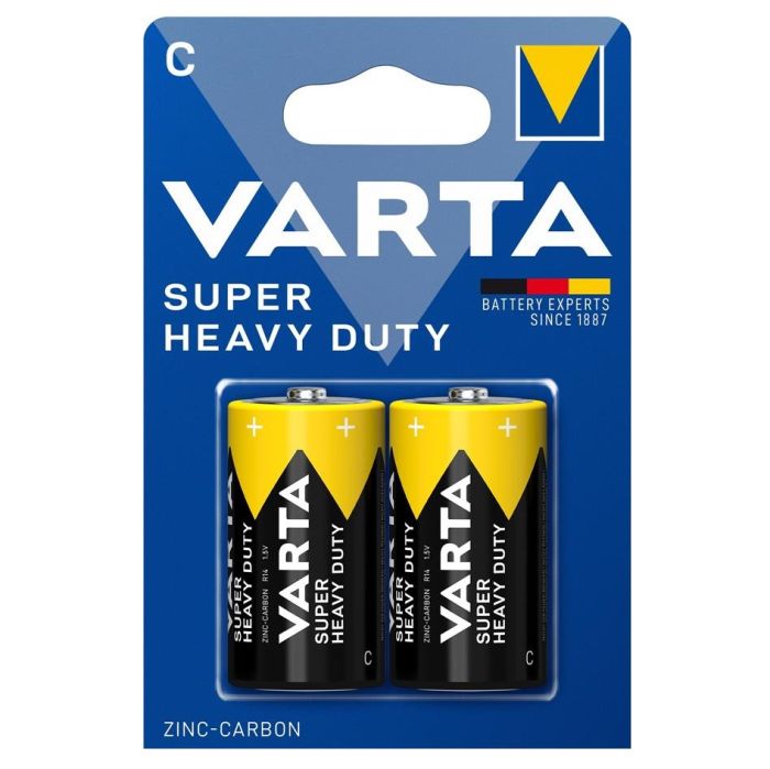 Батарейка Varta Super Heavy Duty вугільно-цинкова C BLI 2  блістер, 2 шт
