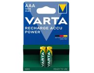 Аккумулятор VARTA NI-MH Power AAA 1000 мАч, 2 шт.