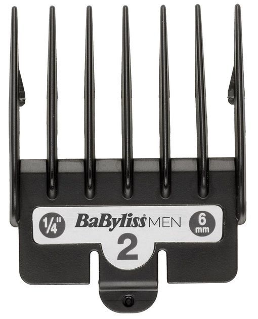 Машинка для стриження  Babyliss, мережа+акум., вібраційний мотор, насадок-10, кейс, чохол, гребінець у компл., сталь, сірий
