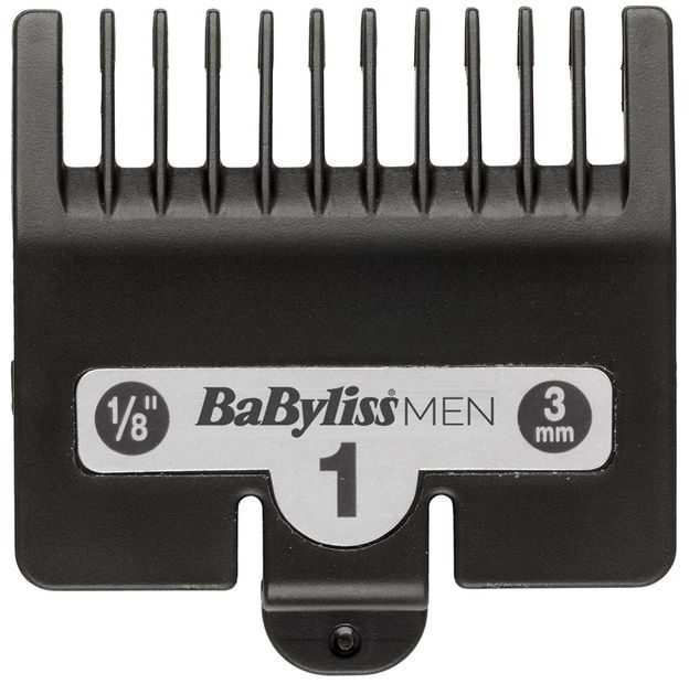 Машинка для стриження  Babyliss, мережа+акум., вібраційний мотор, насадок-10, кейс, чохол, гребінець у компл., сталь, сірий