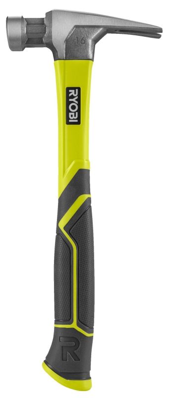 Молоток столярний Ryobi RH16FSS 450г магнітний утримувач руків'я скловолокно