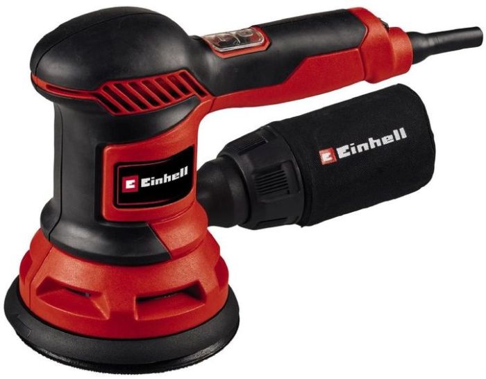 Шлифмашина эксцентриковая Einhell TC-RS 425 E, 425Вт, 125 мм, 12000-26000кол/хв, 1.7 кг