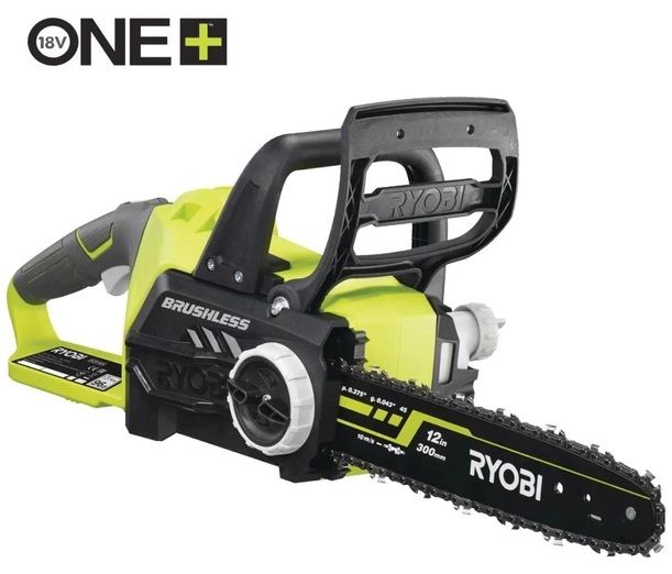 Пила цепная аккумуляторная Ryobi ONE+ RCS1830-140B 18В акб 1х4А·ч ЗП 30см 3.2кг