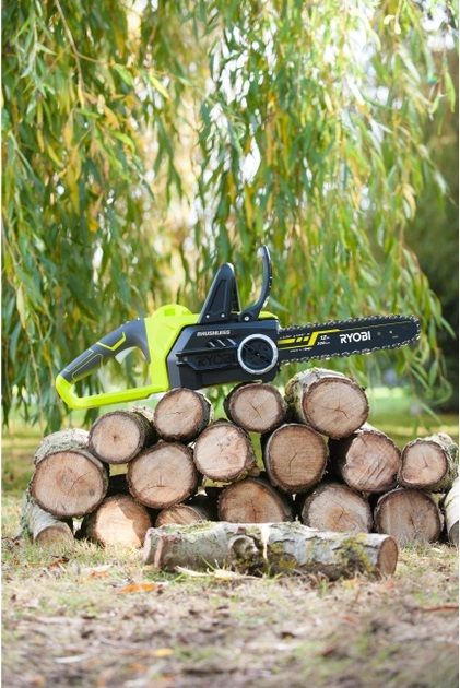 Пила цепная аккумуляторная Ryobi ONE+ RCS1830-140B 18В акб 1х4А·ч ЗП 30см 3.2кг