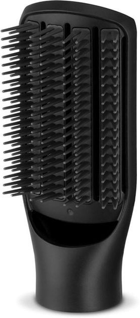 Фен-щітка Remington Blow Dry & Style Caring, 1000Вт, 2 режими, іоніз-я, хол. обдув, чохол, кераміка, чорно-золотий