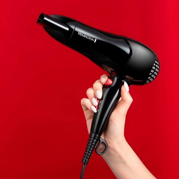 Фен Remington MyStylist, 1900Вт, 2 режими, іоніз-я, хол. обдув, чорний
