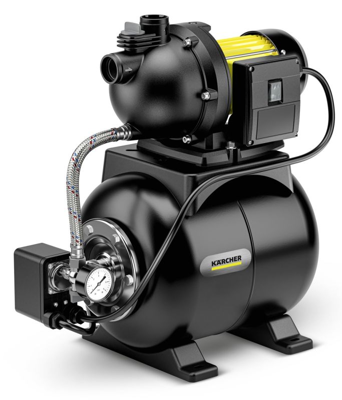 Насосная станция Karcher BP 3.200 Home, 600Вт, 3.2 куб/час, высота подачи 36м, высота всасывания 8 м, 10.5 кг