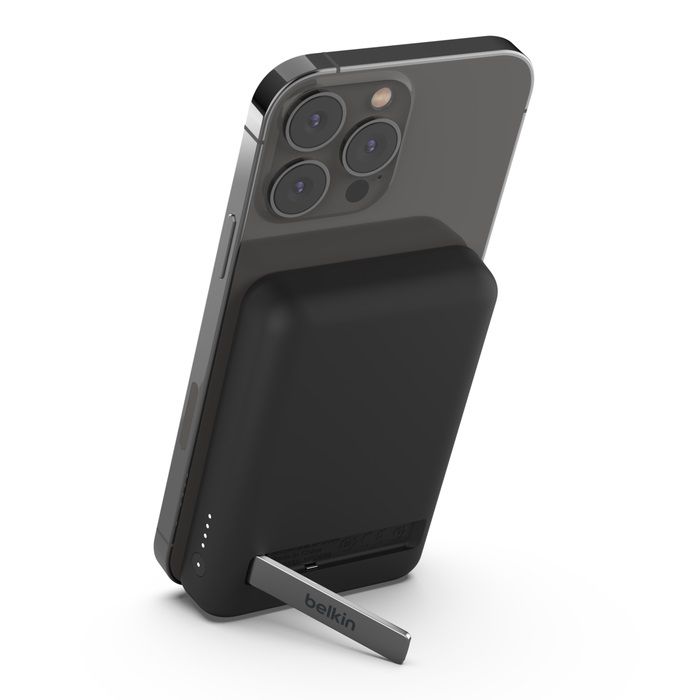 Портативное зарядное устройство Power Bank Belkin 5000мАч, MagSafe Wireless, черный