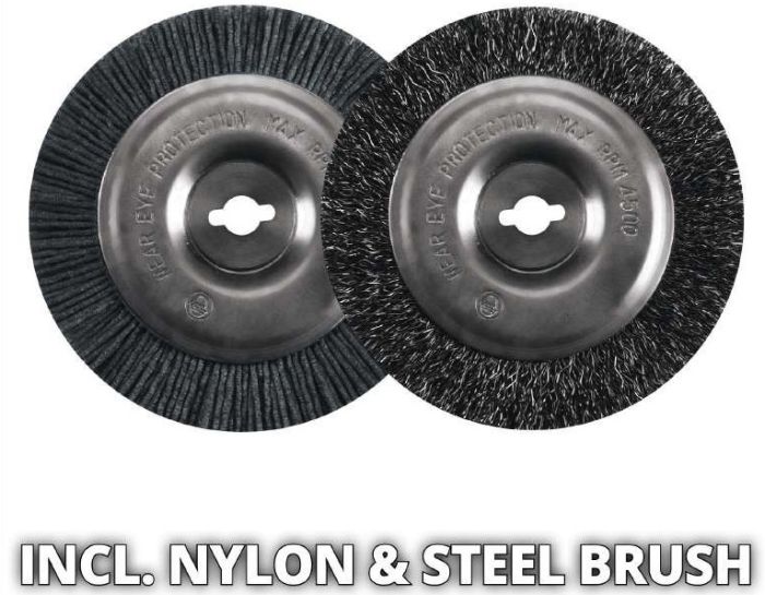 Очиститель швов плитки Einhell GC-EG 1410, 140Вт, щетка 100мм, 1.53кг