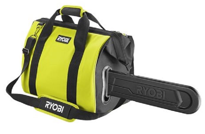 Сумка для цепной пилы Ryobi RAC256, съемный пластиковый поддон