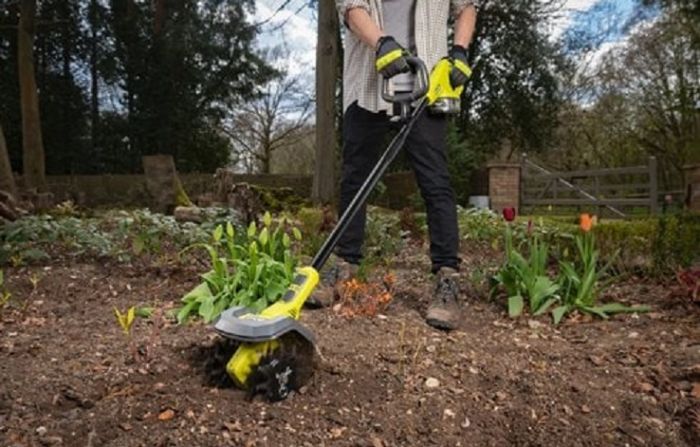 Культиватор акумуляторний Ryobi ONE+ RY18CVA-0 18В 200/250/300об/хв 4.8кг без АКБ та ЗП