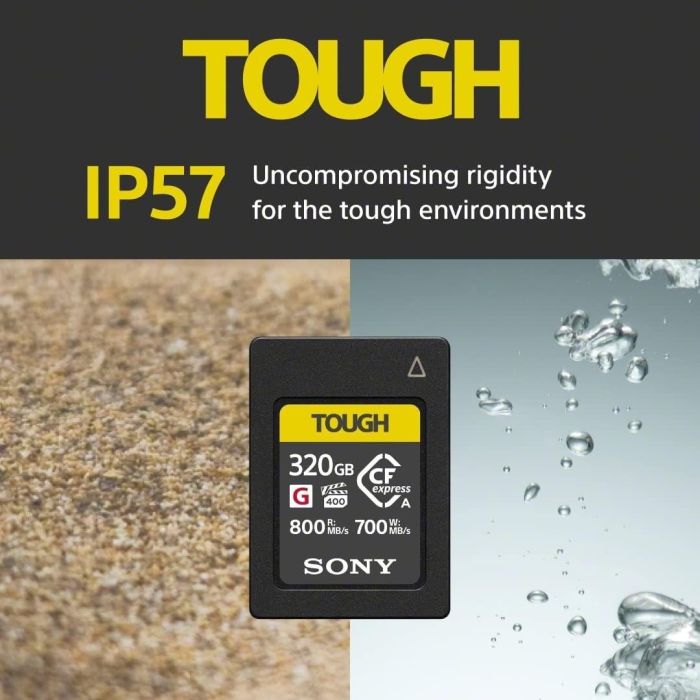 Карта памяти Sony CFexpress Type A 320GB R800/W700MB/s Tough