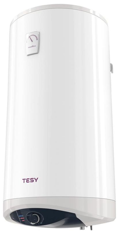 Водонагрівач електр. TESY Modeco Ceramic круглий GCV 1004724D C21 TS2RC, 100л, 2,4кВт, сухий тен, мех. кер-ння, B, білий