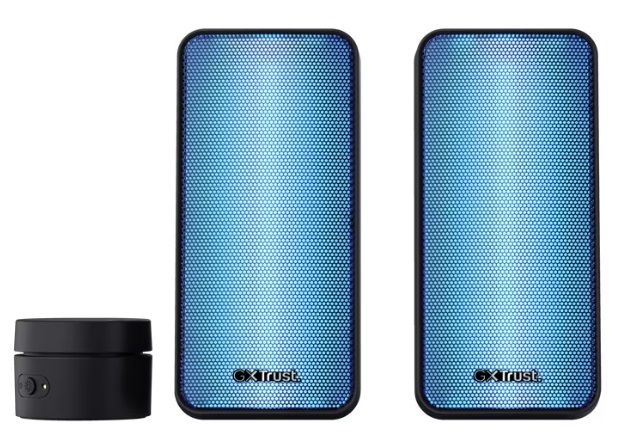 Акустическая система Trust GXT 611 WEZZ, USB/AUX,  RGB/Knob, Черный