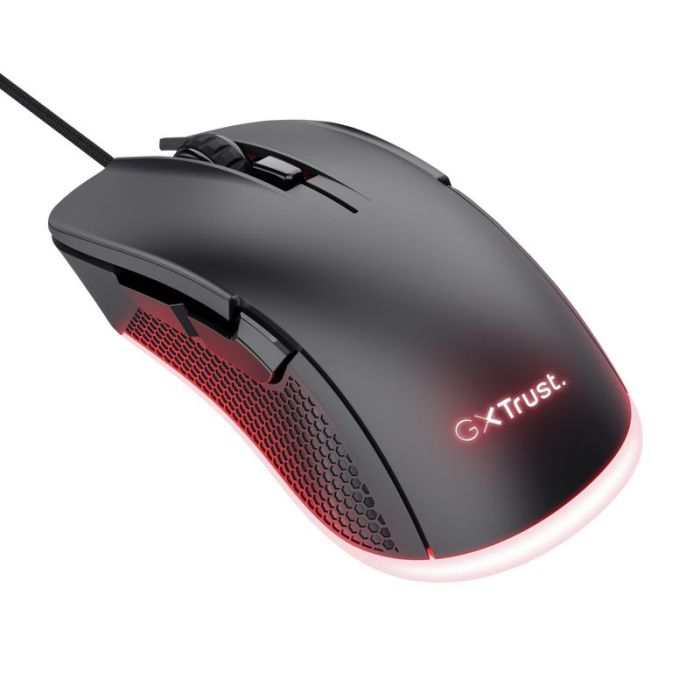 Мышь Trust GXT 922 YBAR ECO, USB-A, Чорний