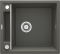 Мийка кухонна Deante Magnetic, граніт, квадрат, без крила, 560х500х219мм, чаша - 1, врізна, антрацит