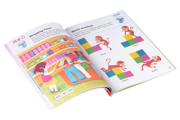 Книга Игры математики сезон 1-4 с интерактивной способностью Smart Koala, 4шт