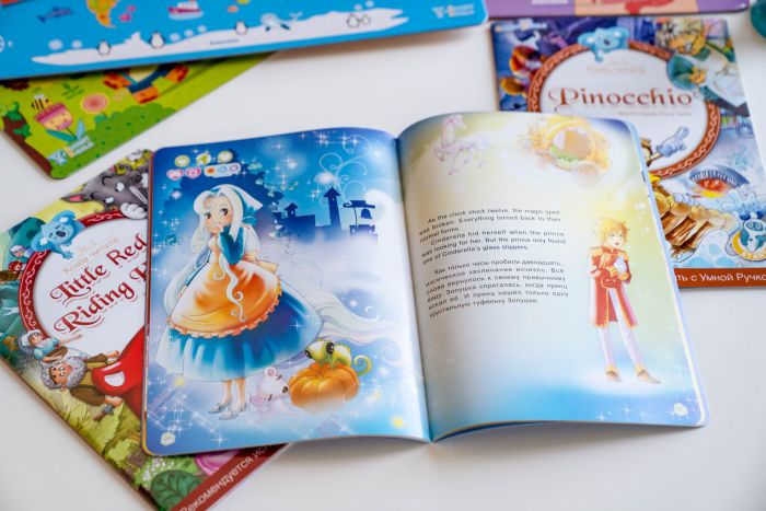 Книга English 200 words сезон 1,2 с интерактивной способностью Smart Koala, 2шт