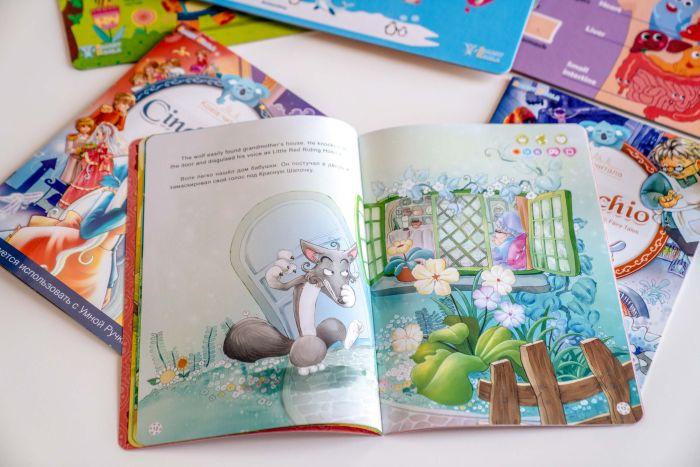 Книга English 200 words сезон 1,2 с интерактивной способностью Smart Koala, 2шт