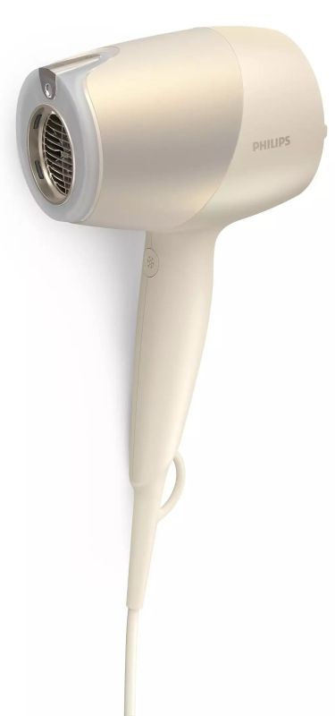 Фен Philips 9000 Series SenseIQ, 1800Вт, режимов-3, дифузор, иониз-я, хол. обдув, турбо, золотой
