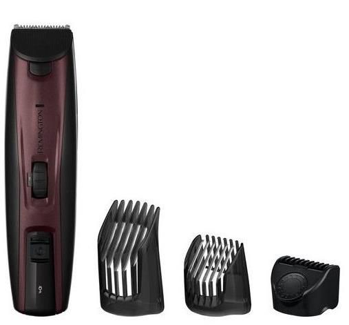 Триммер Remington Beard Kit для бороды, усов и головы, акум., титан.напыл., бордовый