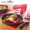 Набір посуду Tefal Ingenio Daily Chef, змінна ручка, 8предметів, алюміній, бакеліт, силікон, скло, чорний