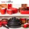 Набір посуду Tefal Ingenio Daily Chef, змінна ручка, 8предметів, алюміній, бакеліт, силікон, скло, чорний