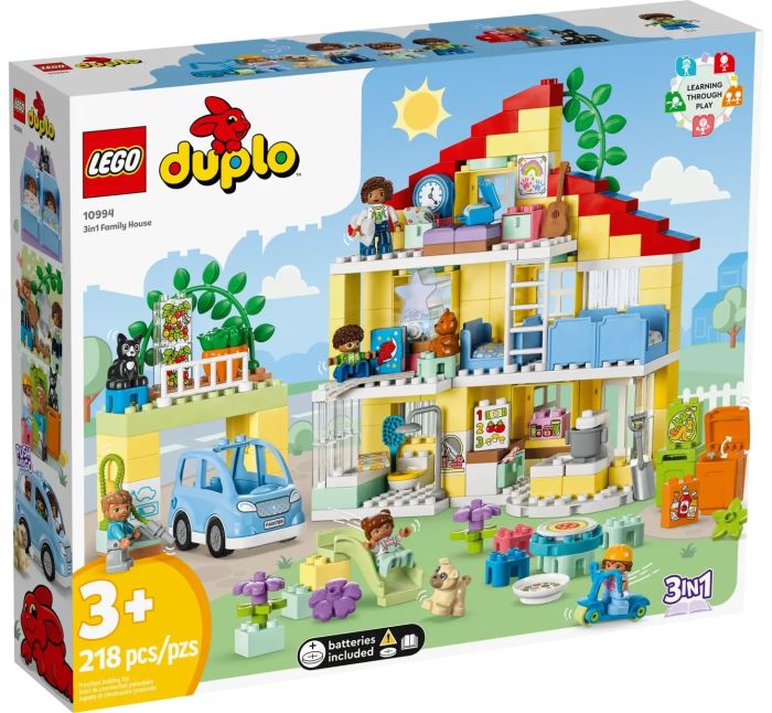 Конструктор LEGO DUPLO Town Сімейний будинок 3в1