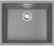 Кухонна мийка Franke Sirius, тектонайт, врізна, без крила, чаша-1, 525х440х200, SID 110-50, сірий