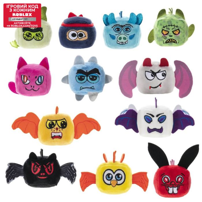 Мягкая игрушка-сюрприз Roblox Micro Blind Plush Ninja Legends S2 в асc.