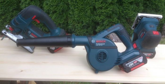 Повітродув акумуляторний Bosch Professional GBL 18V-120 18В 270км/год 1.1кг без АКБ та ЗП