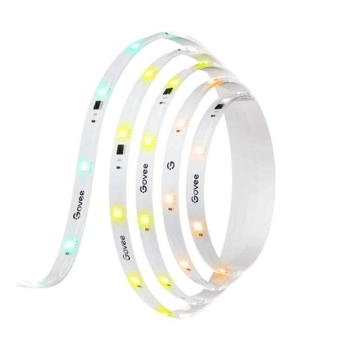 Лента светодиодная умная Govee H619С RGBIC Basic Wi-Fi + Bluetooth LED Strip Light With Protective Coating 10м Белый