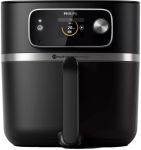 Мультипечь Philips Combi XXL Connected, 2200Вт, чаша-8.3л, сенсорное управл., пластик, черный