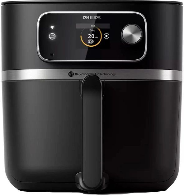 Мультипіч Philips Combi XXL Connected, 2200Вт, чаша-8.3л, сенсорне керув., пластик, чорний