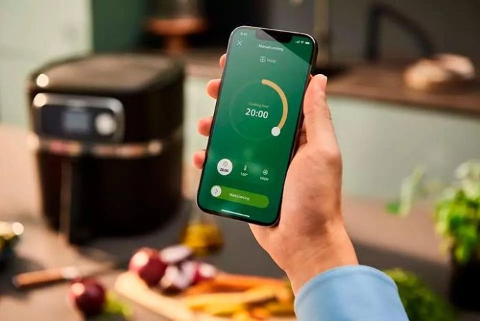 Мультипіч Philips Combi XXL Connected, 2200Вт, чаша-8.3л, сенсорне керув., пластик, чорний