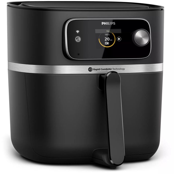 Мультипіч Philips Combi XXL Connected, 2200Вт, чаша-8.3л, сенсорне керув., пластик, чорний
