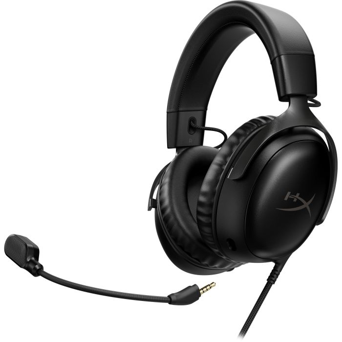 Гарнітура ігрова HyperX Cloud III, mini-jack/USB-A/USB-C, 1.2м/1.3м, чорний