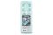 Форма для льоду з кришкою Ardesto Fresh Cylinder, 27х9.5х3.8см, силікон, пластик, блакитний