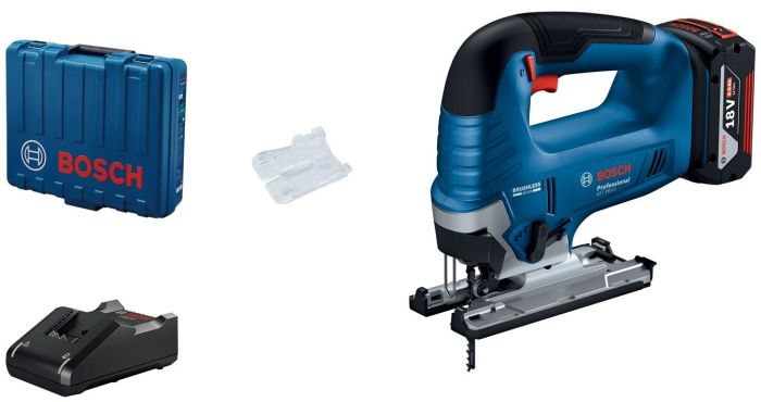 Лобзик акумуляторний Bosch Professional GST 185-LI 18В 1х4А·год 0-3500об/хв хід 26мм 2кг кейс