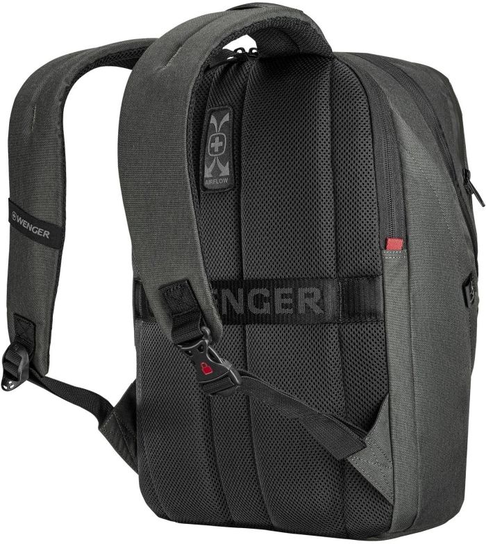 Рюкзак для ноутбука Wenger, MX Eco Light 16", темно-сірий