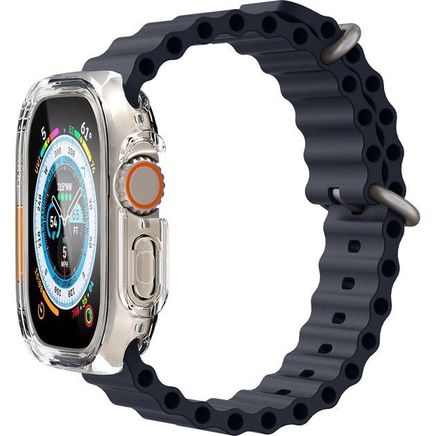 Чохол-накладка Spigen для Apple Watch Ultra (49mm), Ultra Hybrid, Crystal Clear