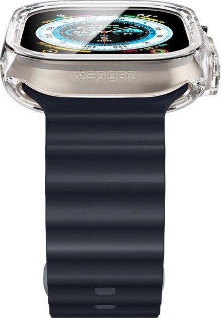 Чехол-накладка Spigen для Apple Watch Ultra (49mm), Ultra Hybrid, Crystal Clear