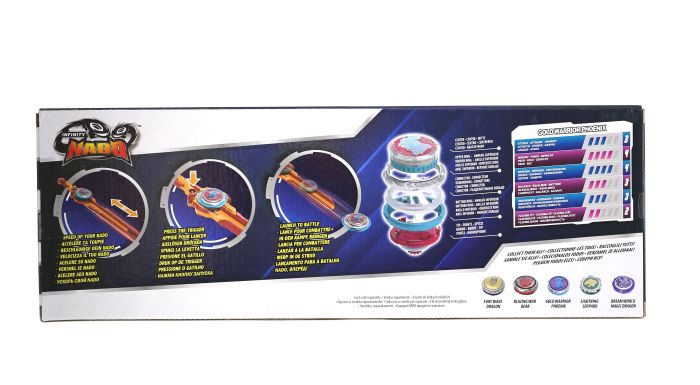 Дзиґа Infinity Nado VI Standard Pack Золотий Воїн Фенікс (Gold Warrior Phoenix)