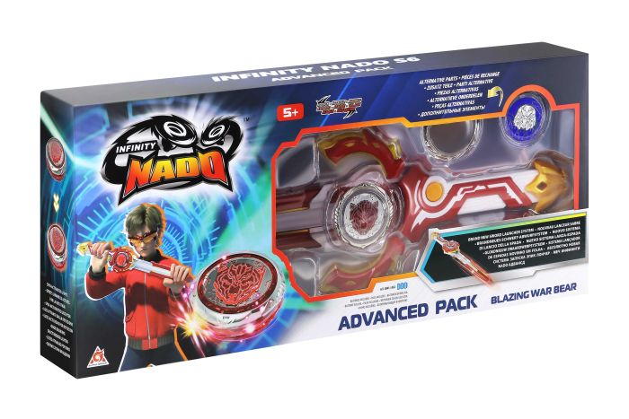 Волчок Infinity Nado VI Advanced Pack Пылающий Боевой медведь (Blazing War Bear)