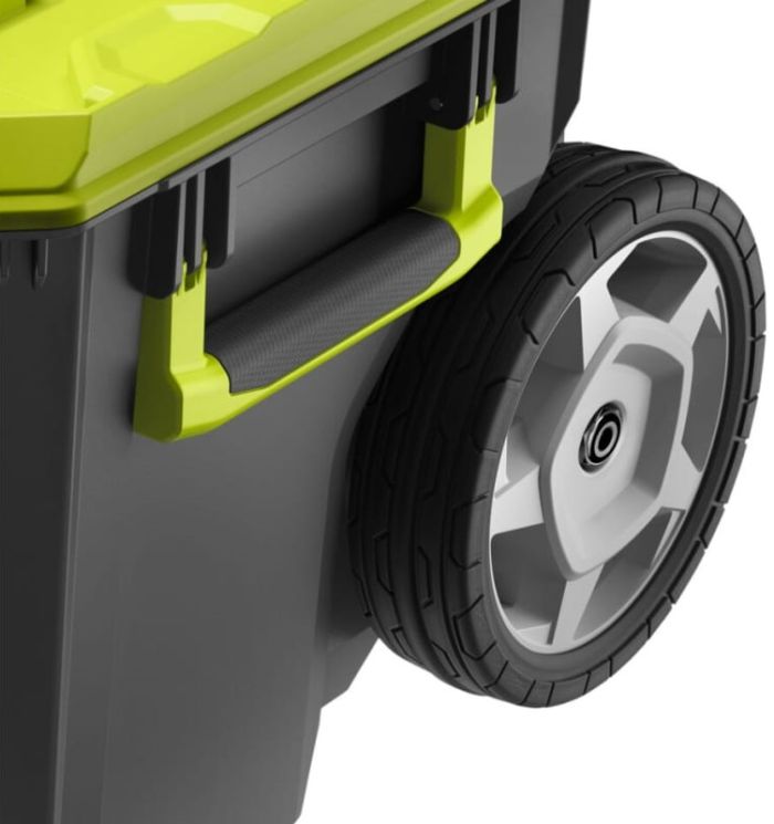 Ящик модульный для инструмента Ryobi Link RSL201, на колесиках, телескопическая ручка, 39х57х49.5см, пластик