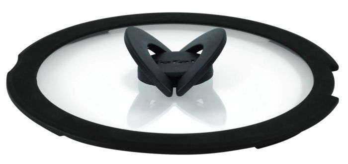 Крышка Tefal Ingenio 24см, стекло, силикон, прозрачно-черный