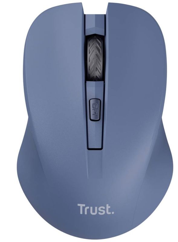 Миша Trust Mydo Silent, WL, синій