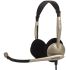 Гарнітура комп'ютерна стерео On-Ear Koss CS100i, 3.5мм, Uni Mic, 2.4м, кремовий